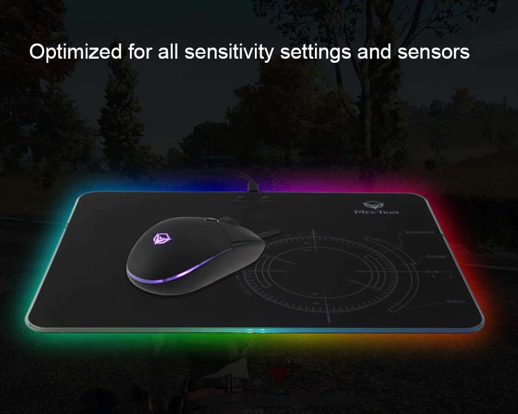 Optimized for all sensitivity settings and sensors.