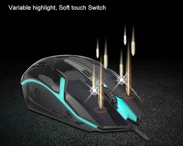 Variable highlight, Soft touch Switch