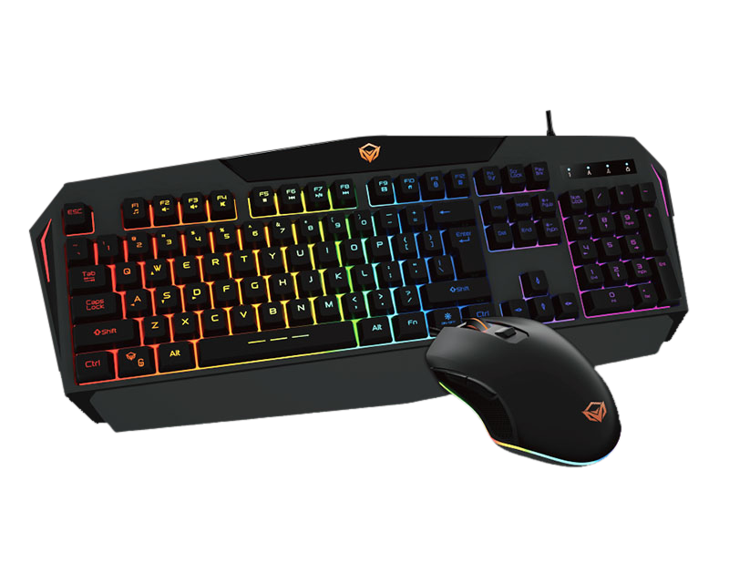 Rainbow Backlit Gaming Keyboard and Mouse <br>C510