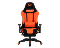 4D Armrest Massage Gaming E-Sport Chair with Footrest<br>CHR25