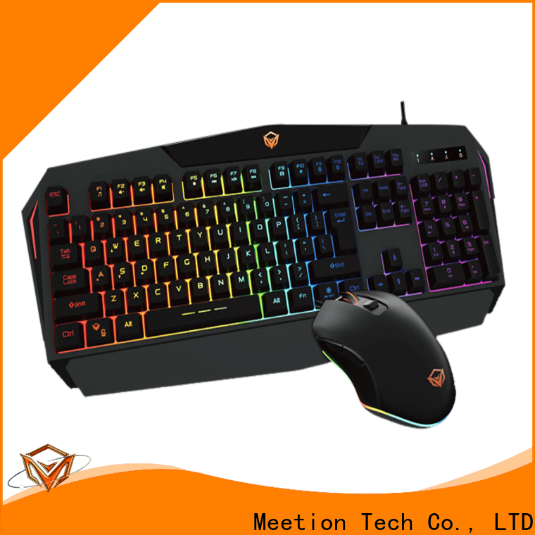 bulk buy light up keyboard and mouse retailer Meetion