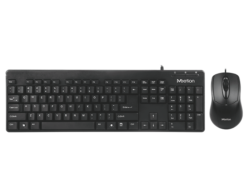 Office Wired Mouse and Keyboard Combo<BR>  AT100