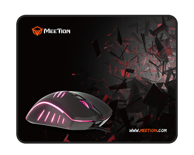 Meetion C011 Wired Gaming Mouse And Mouse Pad Combo Supplier