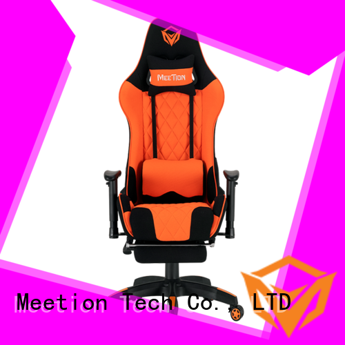 Meetion wholesale gaming chair with wheels manufacturer